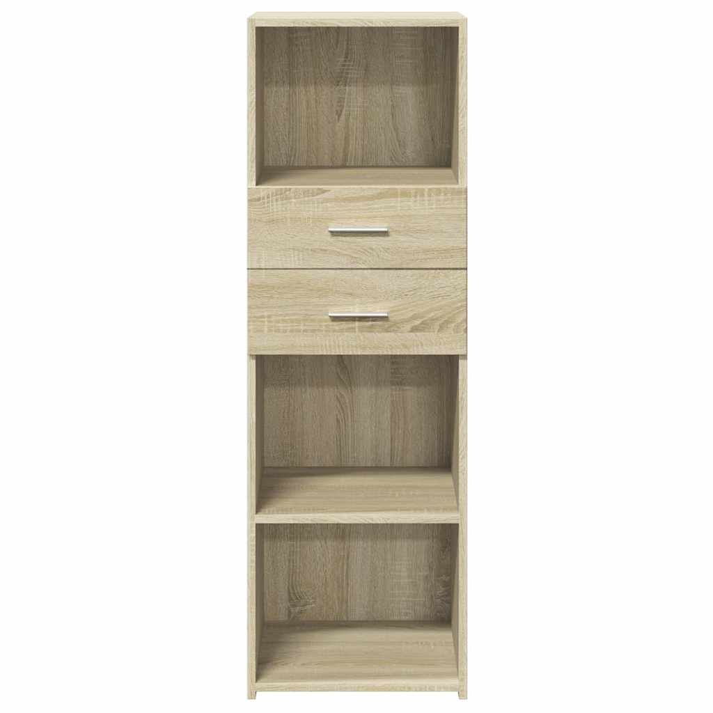 Highboard Sonoma-Eiche 40x42,5x124 cm Holzwerkstoff